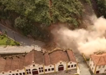 Ouro Preto-MG: Deslizamento foi previsto por estudos realizados em 2016