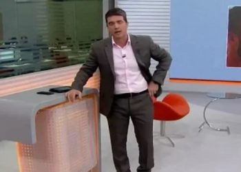 Apresentador da Globo, bRUNO FONTES PASSA MAL AO VIVO