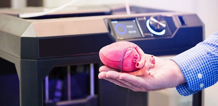 Saiba sobre a impressão do coração em impressora 3d